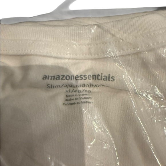 Amazon Essentials White Long Sleeve Tee - Picture 3 of 6